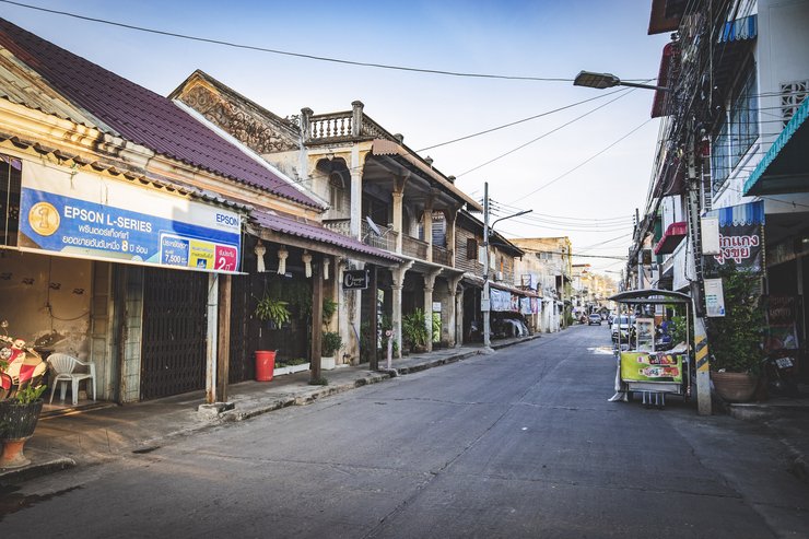 ถนนปากแพรกและย่านเมืองเก่า